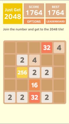 Just Get 2048: A Simple Puzzle Game! - Screenshot 4