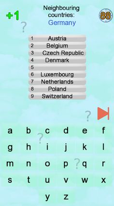Countries Quiz - Screenshot 3