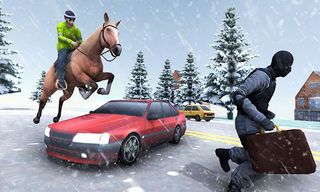 Horse Cop Mad City Horse Games - Screenshot 2