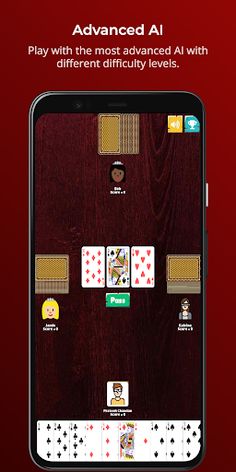Hearts - Multiplayer card game - Screenshot 3