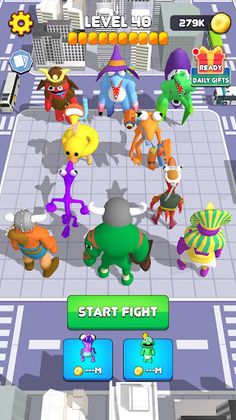 Monster Friends Merge Battle - Screenshot 1