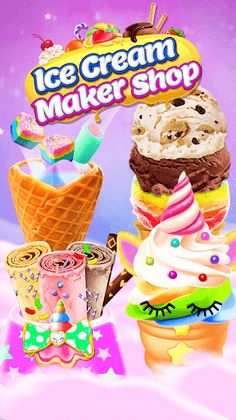 Ice Cream Games: Cone Maker - Screenshot 2