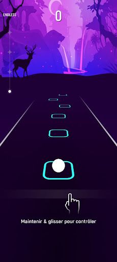 Ball Rolling Dancing Hop Tiles - Screenshot 4