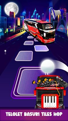 Telolet Basuri - Tiles Hop - Screenshot 3