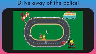 Red Car Chase - Screenshot 1