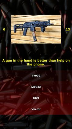Tactical Submachine Gun Quiz - Screenshot 2