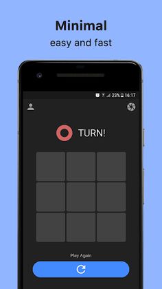 Tic Tac Toe - Minimal - Screenshot 1
