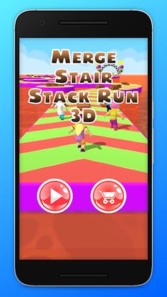 Merge Stair Stack Run 3D - Screenshot 1