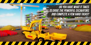 Excavator Real Simulator - Bui - Screenshot 1