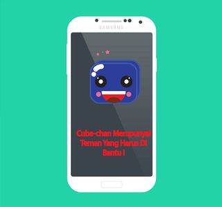 Cube-Chan Jump - Screenshot 1