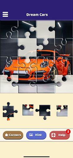 Dream Cars Jigsaw Puzzle - Screenshot 2