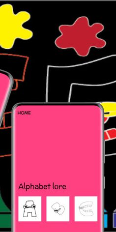 Alphabet Lore Coloring Book - Screenshot 2