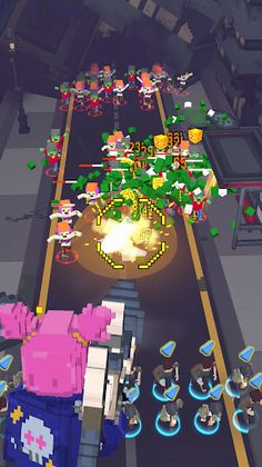Pixel City War: Fly Shooter - Screenshot 4