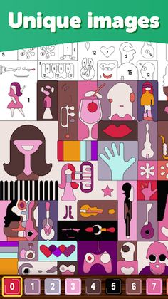 Adult Coloring Book: By Number - Screenshot 3