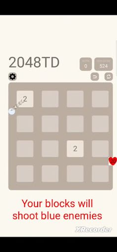 2048TD - Screenshot 1