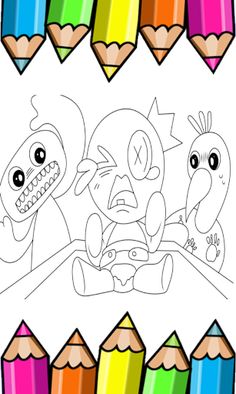 garden of bambam coloring - Screenshot 3