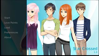 Star Crossed: A Visual Novel - Screenshot 1
