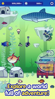 Deep Sea Hunt: Diving RPG - Screenshot 2