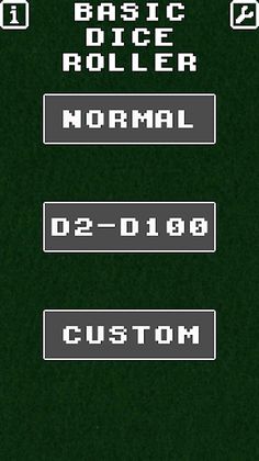 Basic Dice Roller - Screenshot 1