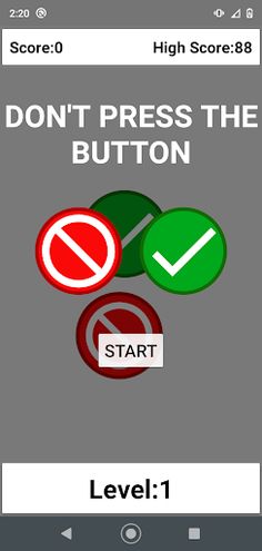 Don't press the button - Screenshot 1