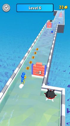 Swim boatman - Screenshot 1