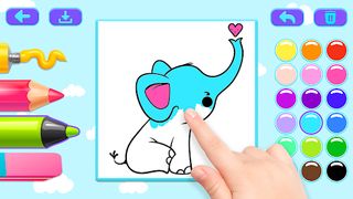 Baby Coloring Offline Games - Screenshot 3