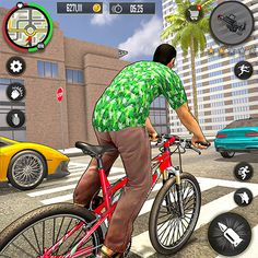 Gangster City Crime Rope Hero - Screenshot 1