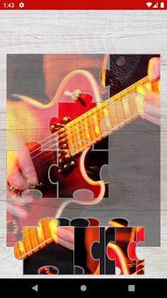 Jigsaw Puzzles Eletric Guitars - Screenshot 1
