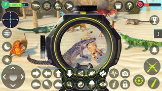 Crocodile Hunting Animal Games - Screenshot 2