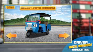 Driver Moto Rikshaw Simulator - Screenshot 2