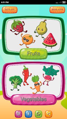 Fruits and Vegetables - Screenshot 1