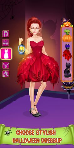 Halloween Makeover Salon Game - Screenshot 2