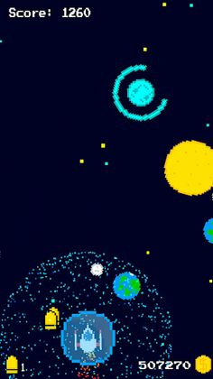 Fleeting: Space Retro Shooter - Screenshot 2
