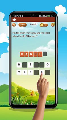 Riddle game - english puzzle - Screenshot 1