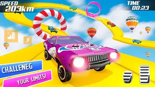 Real Hot wheels: Stunt Car Rac - Screenshot 1