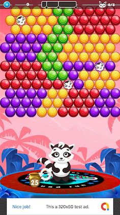 Cat Halloween Bubble Shooter - Screenshot 4