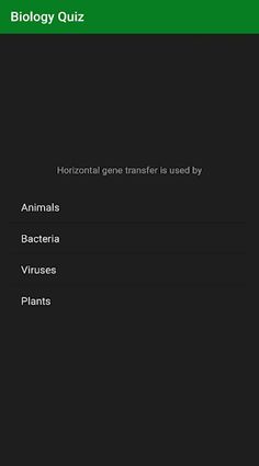Biology Quiz - Screenshot 2