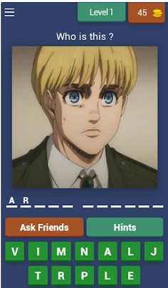 Attack on Titan Quiz - Screenshot 1