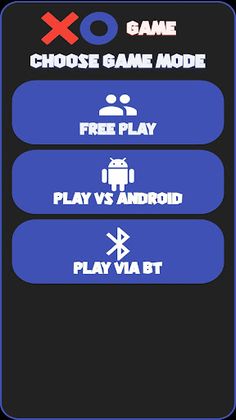 X & O Game - Screenshot 1