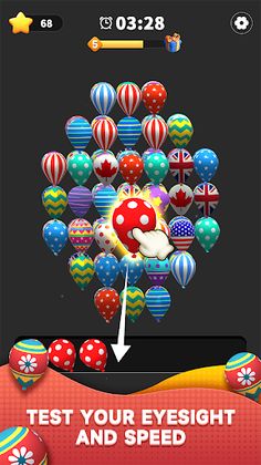 Balloon Blast 3D:Matching Game - Screenshot 1