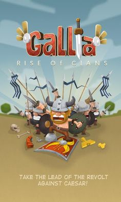 GALLIA Rise of Clans - Match 3 - Screenshot 1