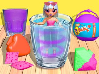 Bubbly Surprise Makeup Games - Screenshot 2