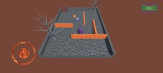 3D maze Push the Ball - Screenshot 1