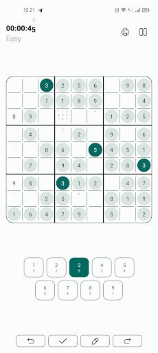 Saku | Teka-teki Sudoku - Screenshot 2