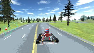 GO KART CHAMPIONSHIP 3D - Screenshot 2
