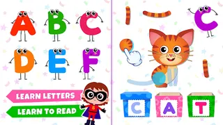 Bini ABC Games for Kids! - Screenshot 1