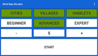 Blind Map Slovakia - Screenshot 3