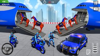 Police Airplane Car Transport - Screenshot 3