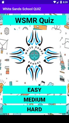 White Sands School Quiz - Screenshot 1