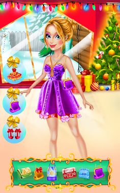 Christmas Girl Makeover - Date - Screenshot 1